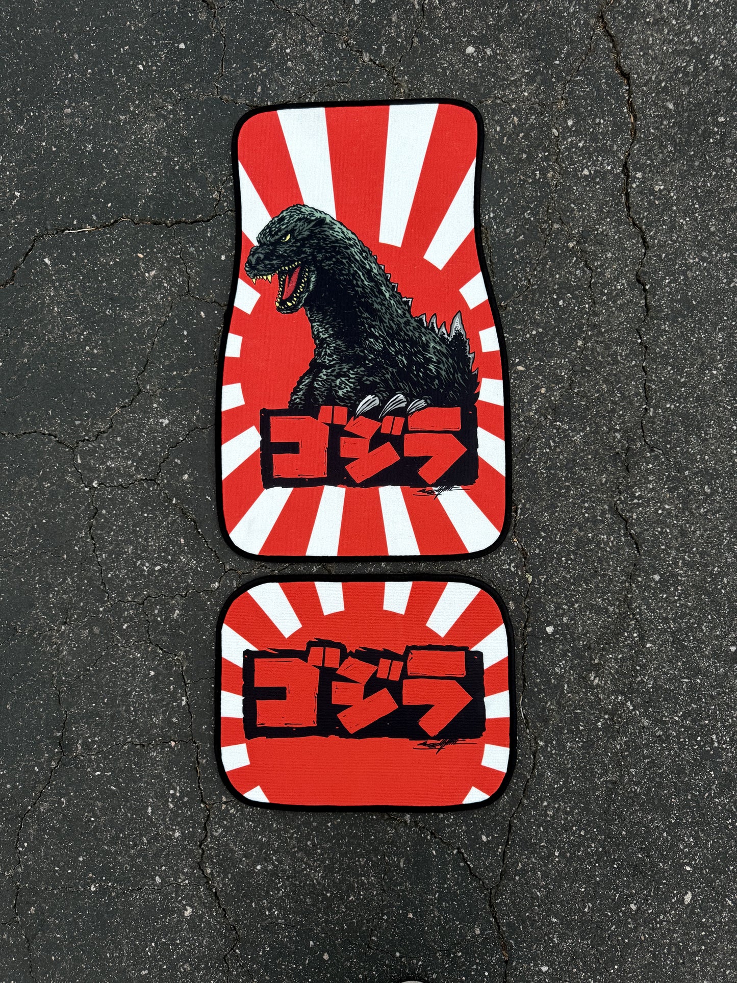 Godzilla 1989 Carpet Set